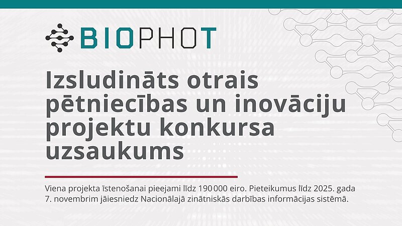 Izsludināts otrais pētniecības un inovāciju projektu konkursa uzsaukums: zinātniekiem pieejami 4,8 miljoni eiro