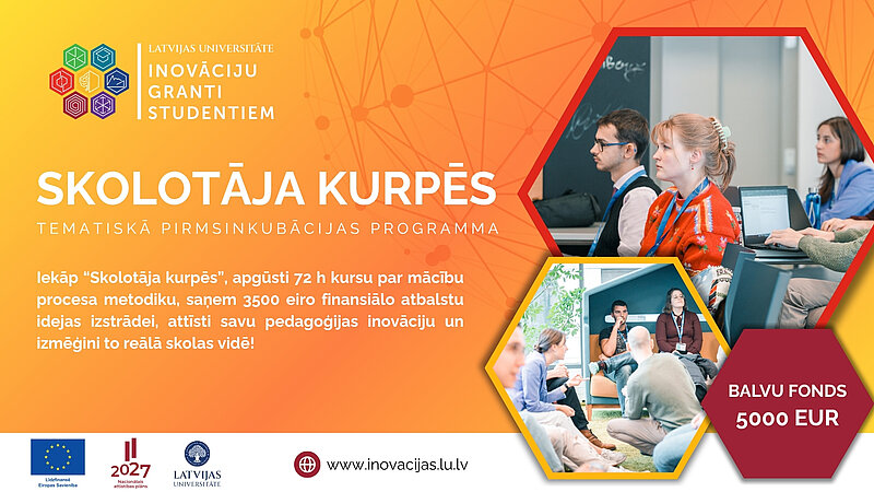 Jau trešo reizi aicinām studentus iekāpt “Skolotāja kurpēs”